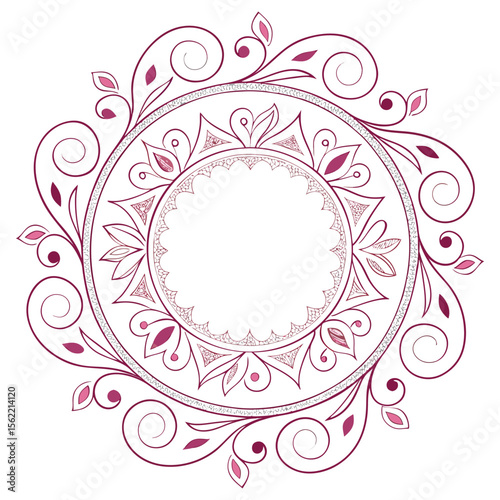 vintage ornament vector frame floral vintage border decoration pattern vector ornament design vintage Style Circular Mandala Border Vector with Ornate details traditional mandala border mandala art 
