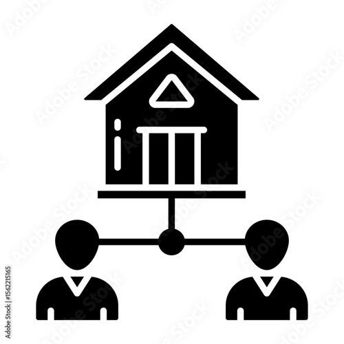 A solid design icon estate agents