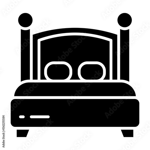 Premium download icon of bed