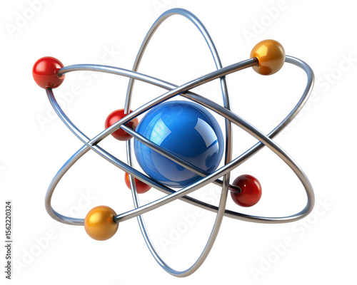 atom on black isolated on white background. PNG Transparent file type with high definition quality And vibrant color grading Available.