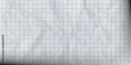 Checkered white paper texture background. Subtle grid pattern, perfect for stationery design, note templates, school materials, scrapbooking, digital paper, or minimal backgrounds.