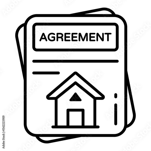 Editable design of home agreement