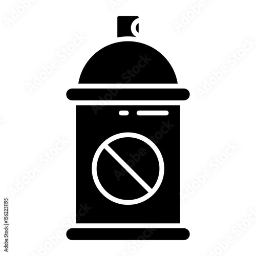 Editable design icon of fire hydrant