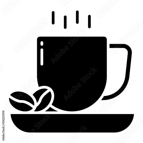 Vector design of hot coffee cup