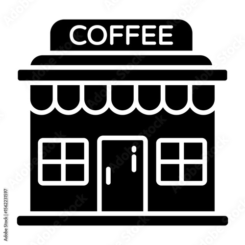 Premium download icon of coffee shop