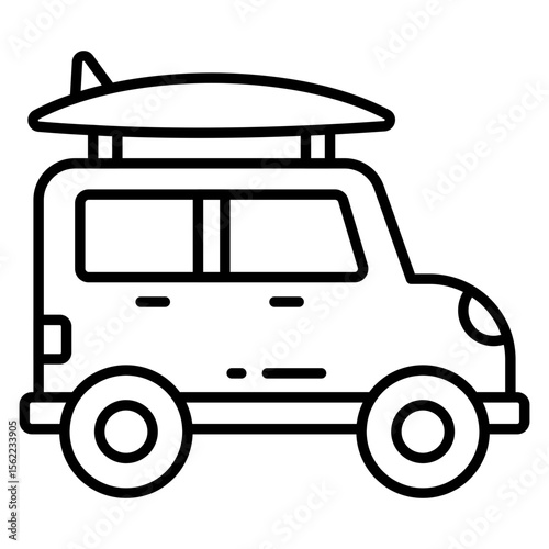 Premium download icon of road travel