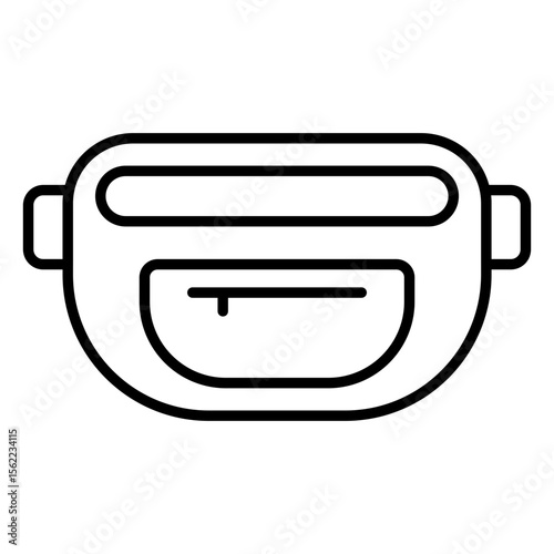 A unique design icon of purse