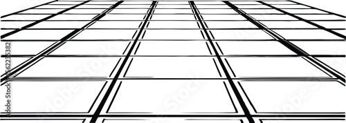 Sci-fi grid background vector