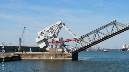 Port of Antwerp - drawbridge