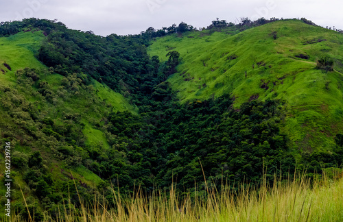 landscape with mountains, Nova Iguaçu, Rio de Janeiro - Brazil