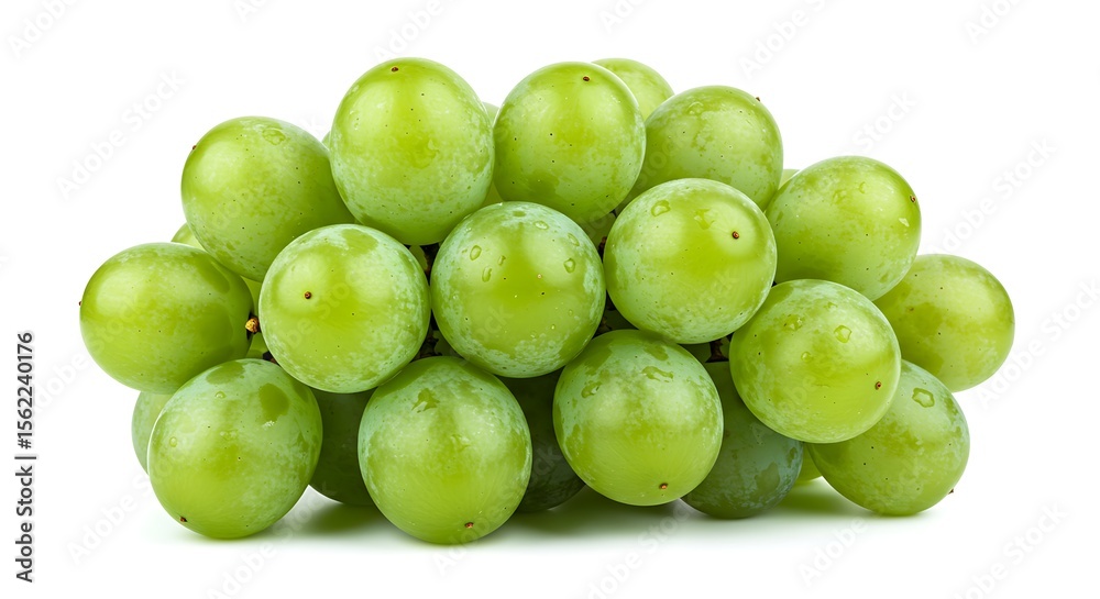Fresh Green Grapes: A Bunch of Sweetness Fresh Green Grapes: A Bunch of Sweetness