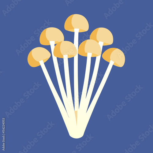 vector illustration of a parachute with text