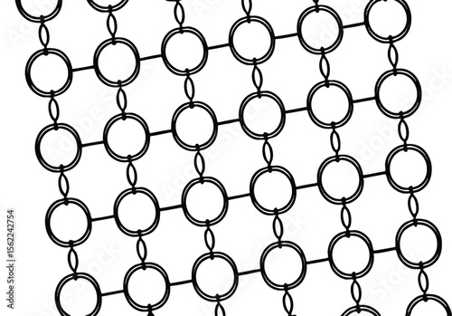 Minimal circle repeat pattern