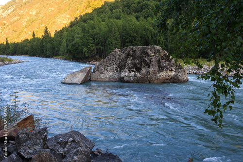 Gorge of the Kora River. Dzungarian Alatau.