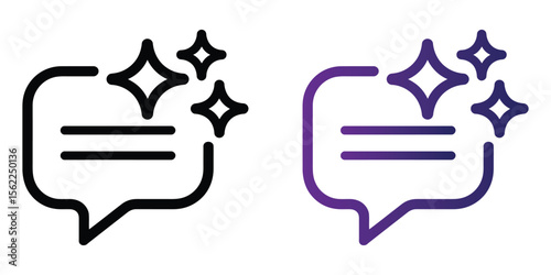 Sparkling reviews are displayed in a speech bubble icon with stars, highlighting positive feedback and testimonials.