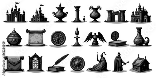 Silhouette Historical & Heritage Icons