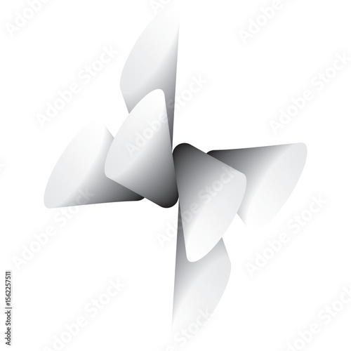 Electron and atom model, quantum mechanics, subatomic structure illustration	