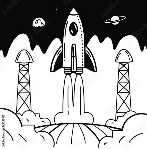 space shuttle launch