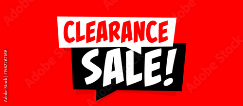 Clearance sale