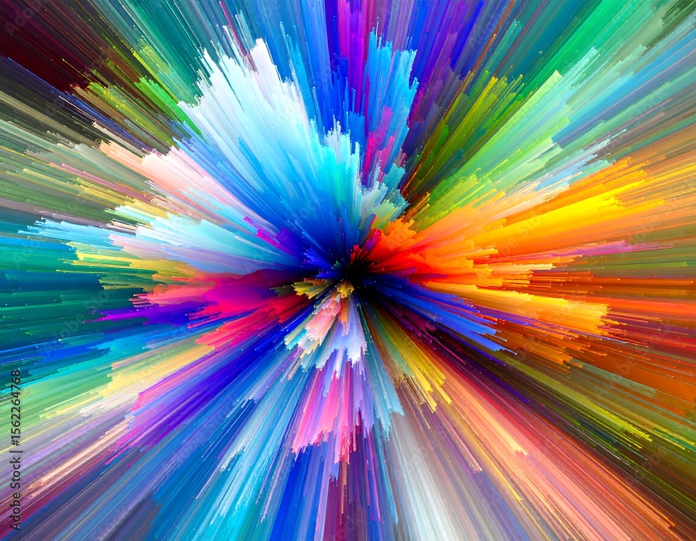 abstract background with rainbow abstract background with rainbow