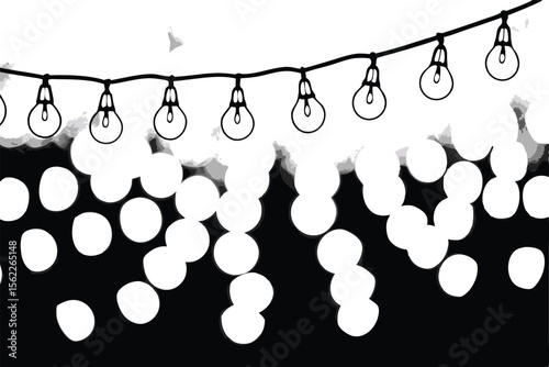  Holiday light bokeh background