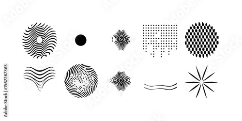 black and white fish