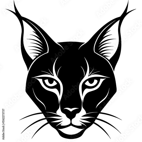 tiger head vector