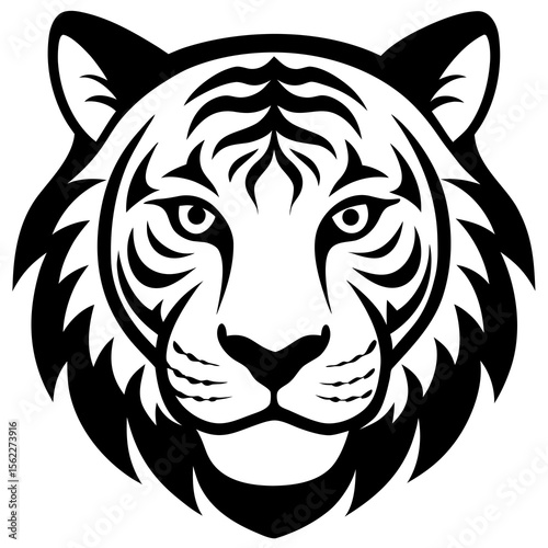 head of a tiger