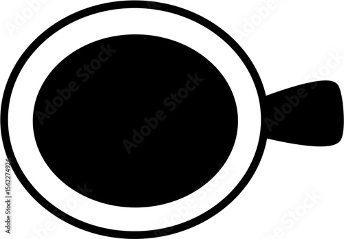 Top View Coffee Cup