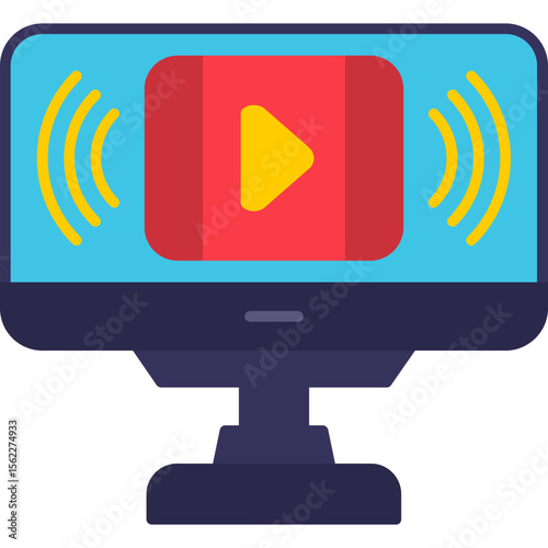 Video Stream Icon
