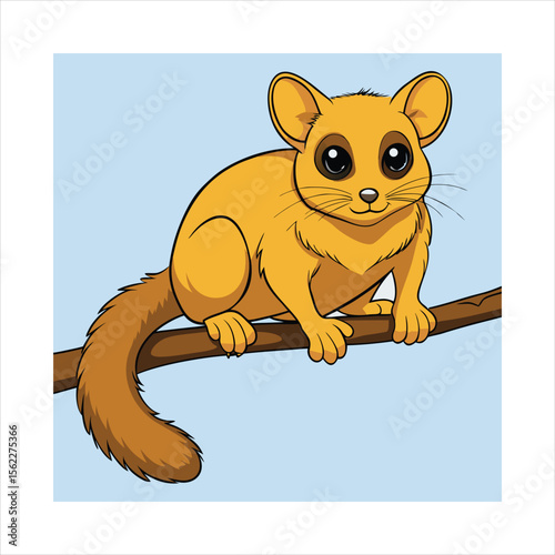 Flat illustration for national pet day with animals