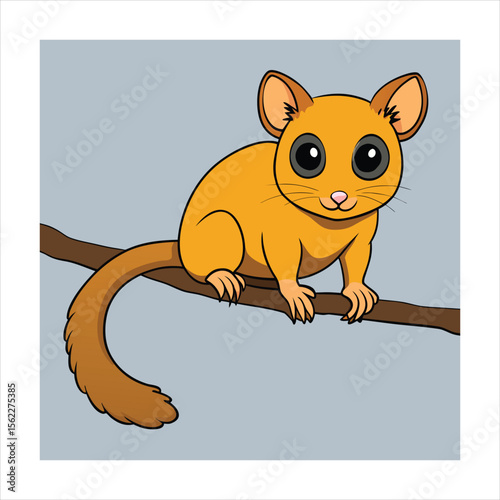 Flat illustration for national pet day with animals