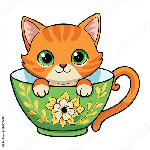 Pet shop adopt cat social media and instagram post web banner template
