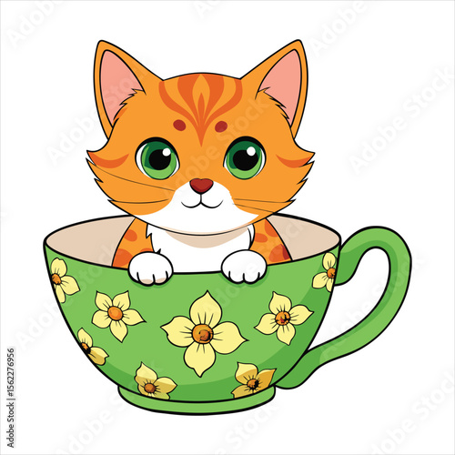 Pet shop adopt cat social media and instagram post web banner template