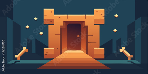 Pixel Art Mystery Portal A Digital Gateway to Adventure