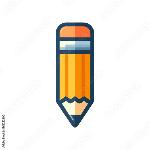 A vibrant pencil illustration on a clean background, ideal for educational or creative themes