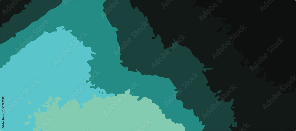 Fototapeta premium background, grain texture effect dark vibrant color flow wave on black backdrop