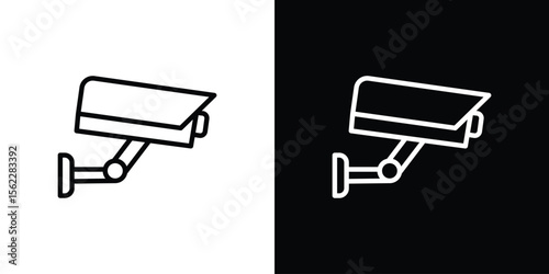 Security camera icon vector, Symbol, logo illustrations