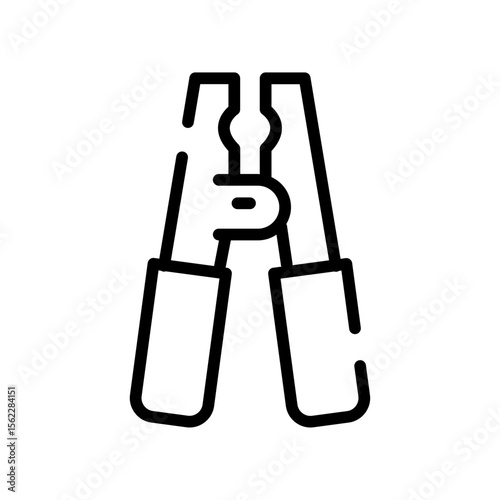 Battery clamp icon