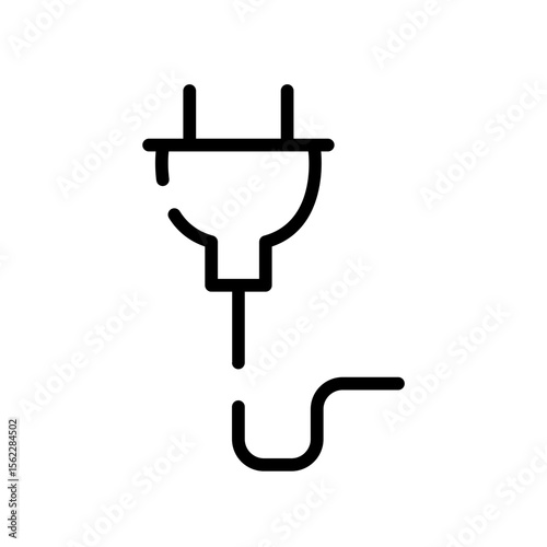 Electric socket icon