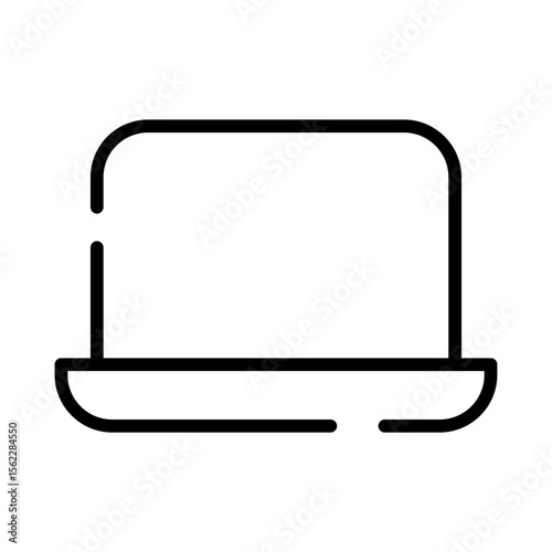 Computer laptop icon