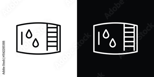 Water tank icon