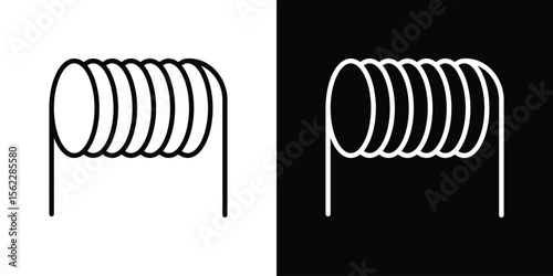 Wire coil icon