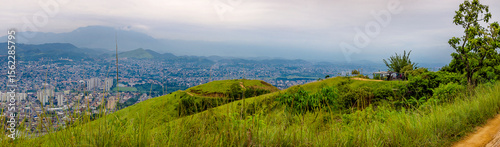 landscape with mountains, Nova Iguaçu, Rio de Janeiro - Brazil