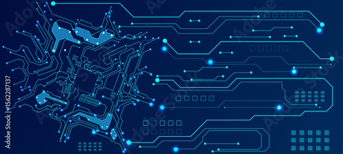 circuit board background