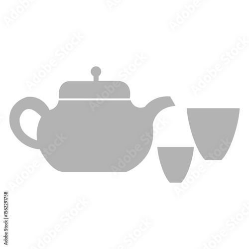 Teapot icon shadow