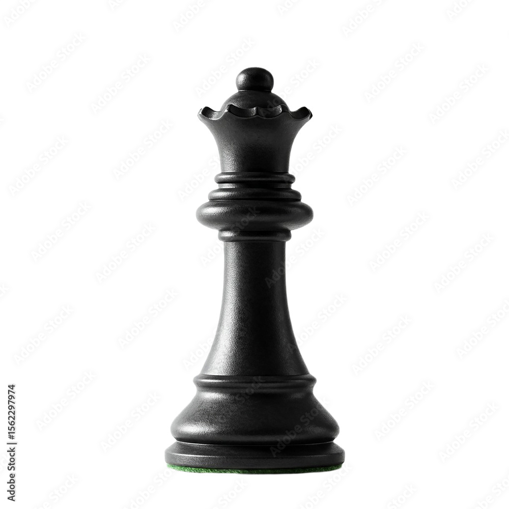 elegant black chess king on white background elegant black chess king on white background