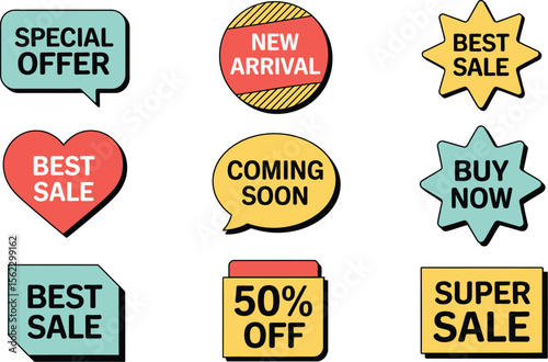 Sales offers discounts promotion marketing retail advertising best sale special offer buy now coming soon