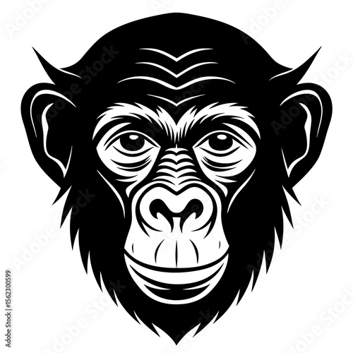 chimpanzee-head