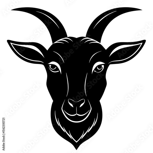 goat head silhouette